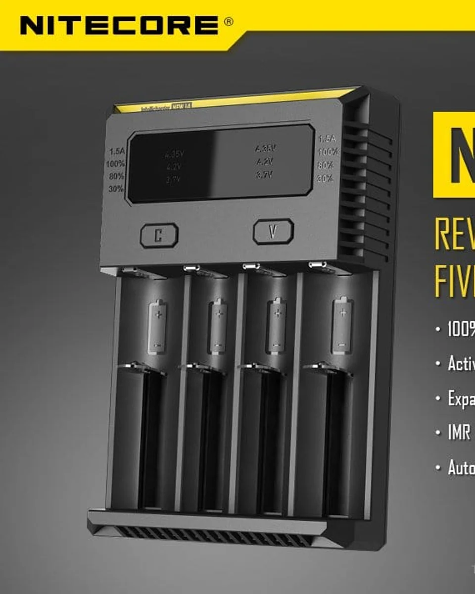Nitecore Intellicharger i4 – official product photo