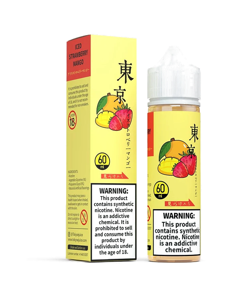 Tokyo Classic Iced Strawberry Mango 60ml – product