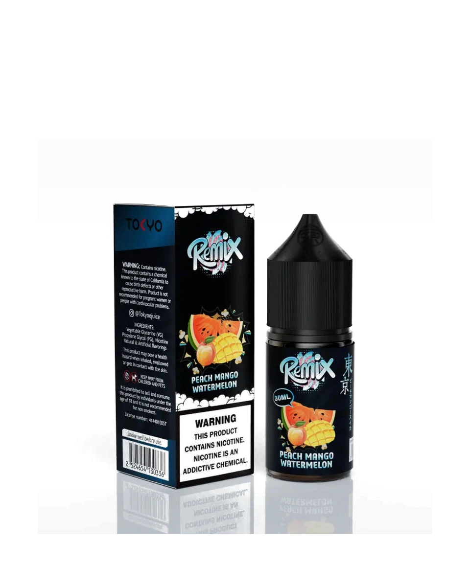 Tokyo Remix Peach Mango Watermelon 30ml – product