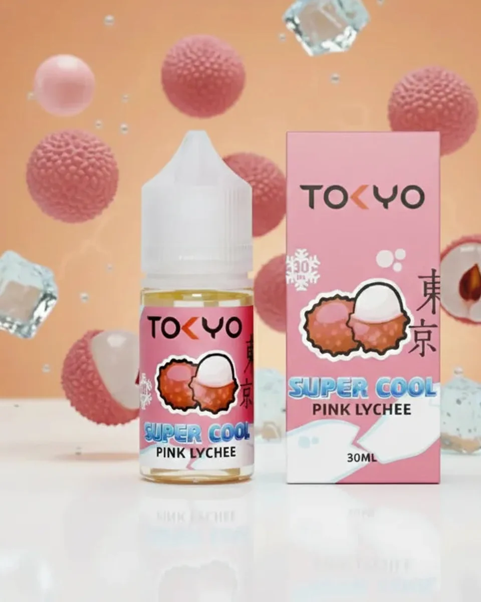 Tokyo Super Cool Pink Lychee 30ml – product