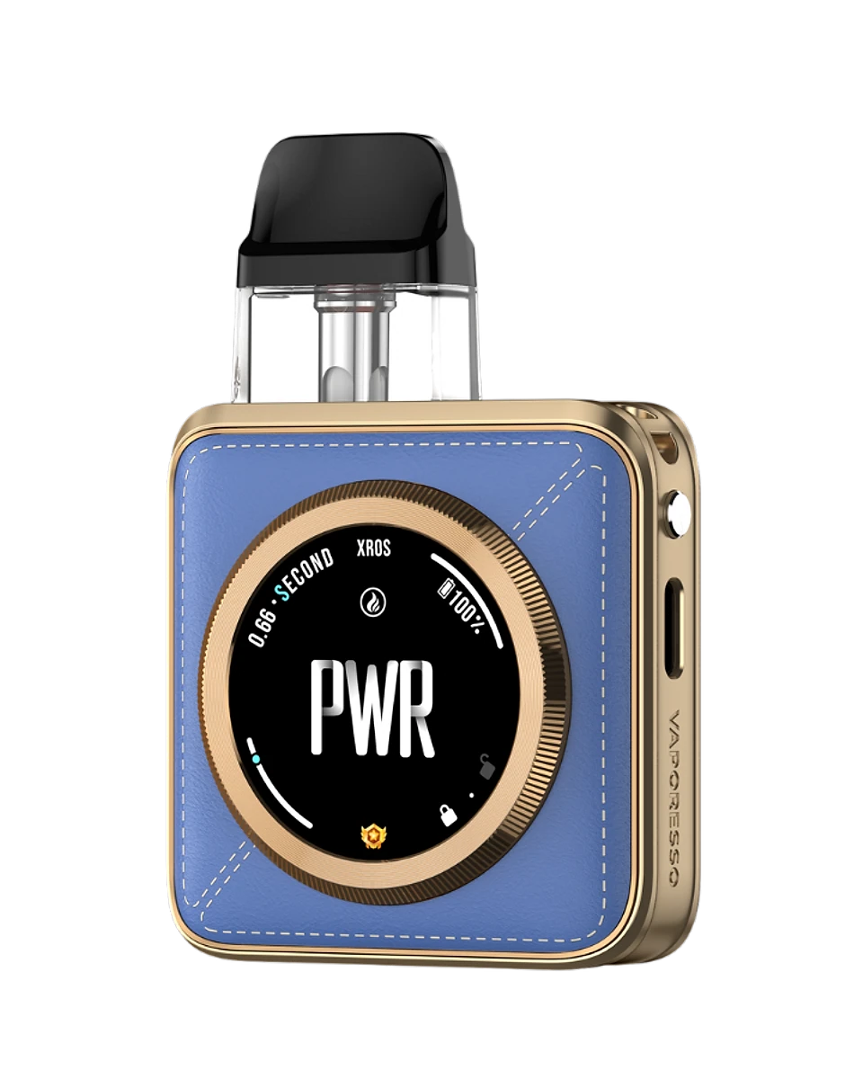 XROS 5 NANO in Blue Leatherette